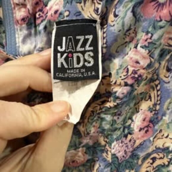 VINTAGE Jazz Kids floral jumper size 7 - Picture 4 of 6